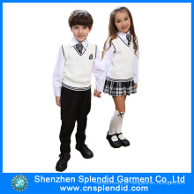 2016 Modelo Novo Winter Fashion Kindergarten Uniform Design